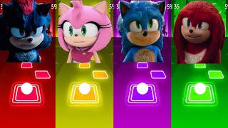 🔴 Sonic SUPER 😱OTHE HEDGEHOG 3 Tiles Hop 🎯 Cedm rush 🟢