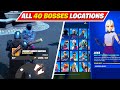 ALL 40 BOSSES &amp; CHARACTERS LOCATIONS - Fortnite Season 5 Chapter 2