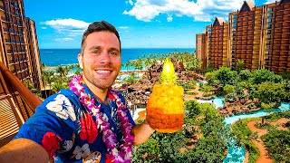 My First Time Visiting Disney's Aulani In Hawaii | Checking Into A OCEAN View 1 Bedroom Villa 2022!