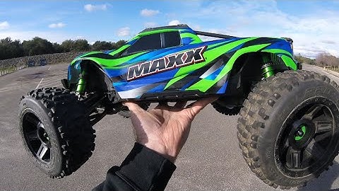 NEW TRAXXAS MAXX V2 Tuned and FAST!!! Max8 in effect...