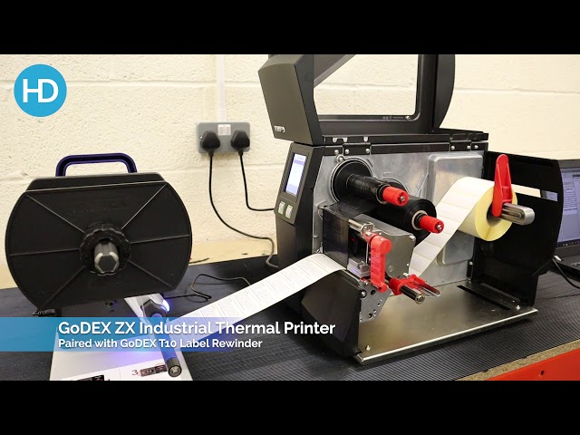 GoDEX ZX Industrial Thermal Printer in Action | HD Labels
