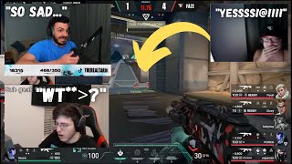 Tarik, Zombs & Shanks Reacts to the WORST WHIFF of VCT | 100T Vs FaZe