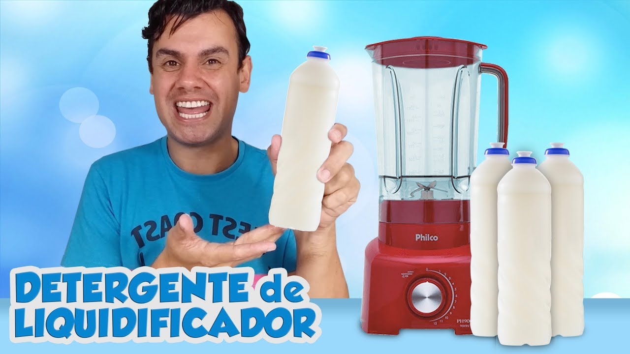 ✅ DETERGENTE DE LIQUIDIFICADOR (RECEITA CASEIRA. R$2,50 faz 4 LITROS) - Fubá online