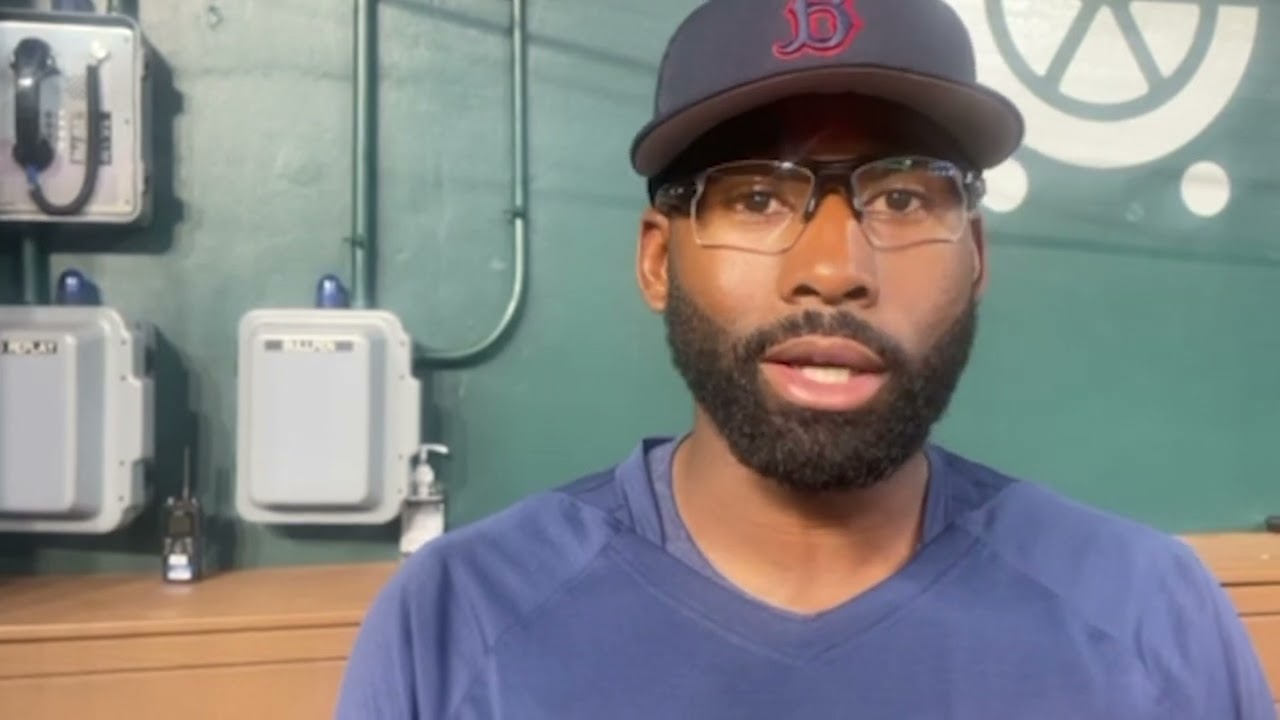 Jackie Bradley Jr. enjoys baseball. But he won't talk about it