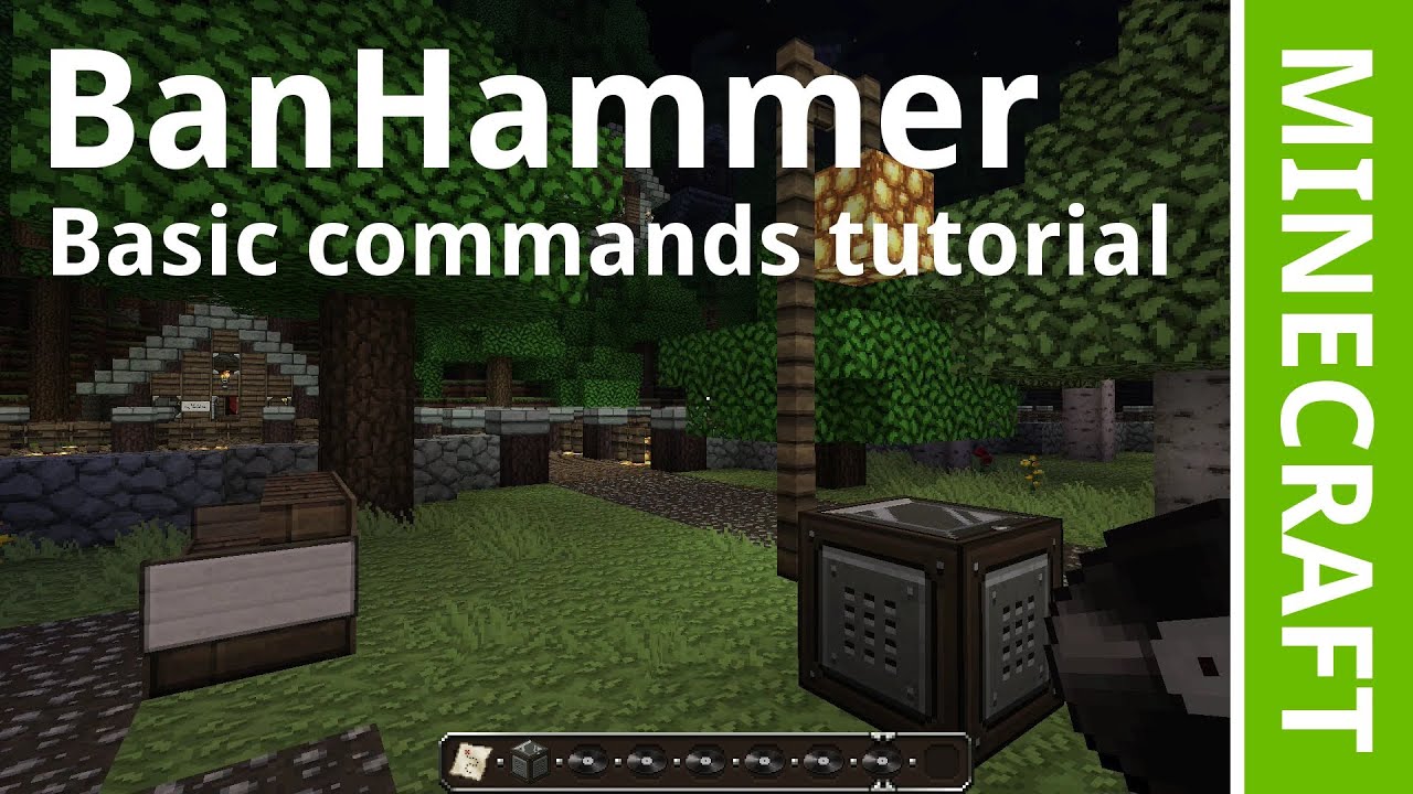 Overview Banhammer Bukkit Plugins Projects Bukkit - using admin commands to get ban hammer roblox youtube