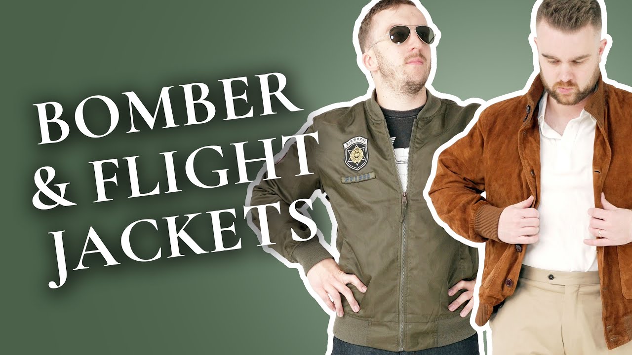 How to PROPERLY STYLE A BOMBER JACKET   YouTube