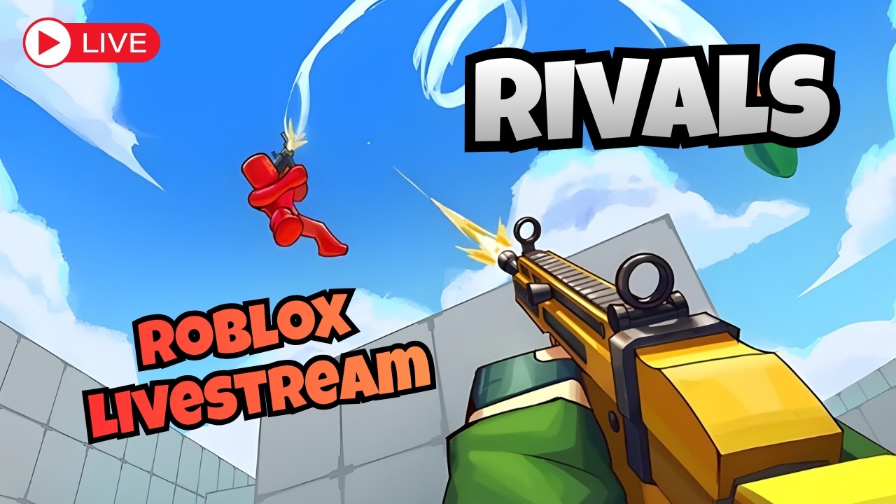 ROBLOX LIVESTREAM!! RIVALS! Playing with viewers #roblox #shorts (vertical)