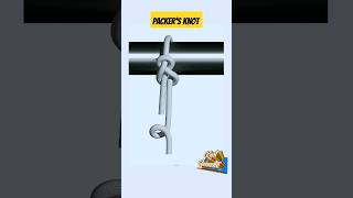 How to tie packer's knot #packer'sknot #short #lifehacks #lighterman's #albrightknot #anchor
