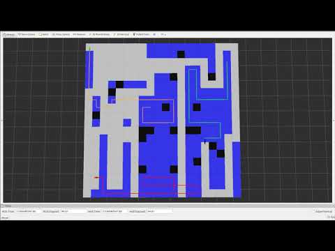 Multi-Robot On-Line Coverage Path Planning using Monte Carlo Tree Search