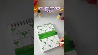 Aesthetic Biology Frontpage Design #shorts #viralshorts #frontpage #handmade #viral #trending