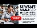 2026 ServSafe Manager Test Answers: Pass Your Food Safety Certification Fast And Easy