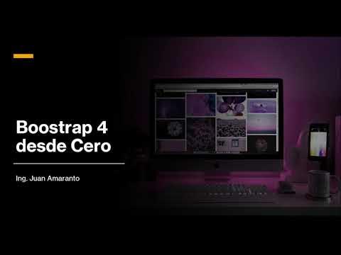 Bootstrap - Bienvenida - YouTube