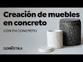 Creación de muebles en concreto – Curso online de En Concreto