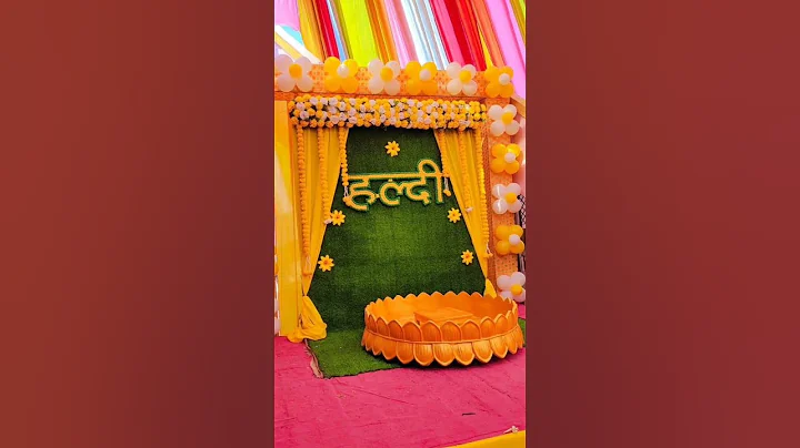 Haldi Lagao Re||Beautiful nature status video #viral ##masti  #wedding #shorts #love #status