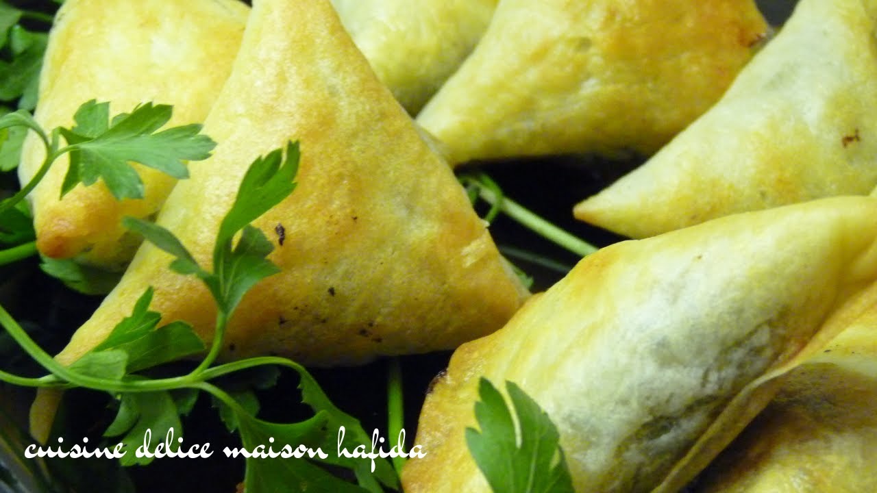 briouates aux épinards et fromage de chèvre