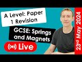 A Level Paper 1 Mad Panic Session! - GCSE and A Level Revision - 23rd May 2024