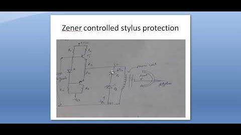 EL 306 Unit 3 Recorder electronics and stylus protection techniques by Ruchi mem GPC Pali