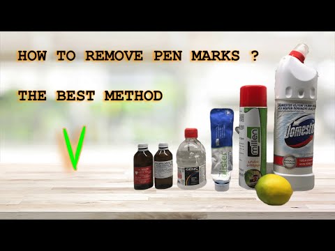 Video: How to clean a pen from wallpaper: proven methods