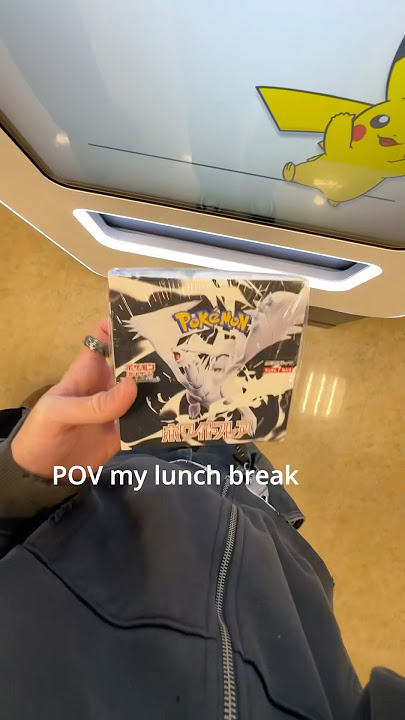 POV Opening White Flare on my Lunch Break #pokemon