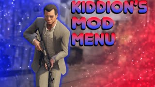 GTA 5 KIDDION S MOD MENU 0 9 5 NEW UPDATE MONEY RP DOWNLOAD FREE 2022