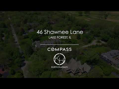 46 Shawnee Lane, Lake Forest, IL home video tour