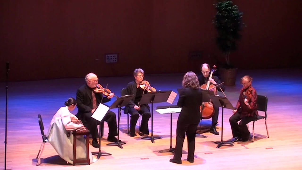 Laurie San Martin Elective Affinities for gayageum and string quartet