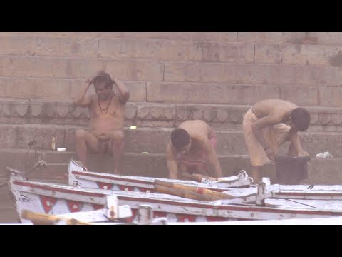 Robert Rossi - "Varanasi - Les ghats 2" (Inde)