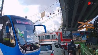 Perlintasan Kereta Api KRL Stasiun Pesing Jpl 7-7 Jalan Raya Daan Mogot
