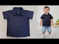 ⭐ “Baby Boy Shirt Cutting &amp; Stitching Tutorial | Very Easy Method for Beginners”
