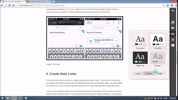 Distraction free reading with Evernote Clearly