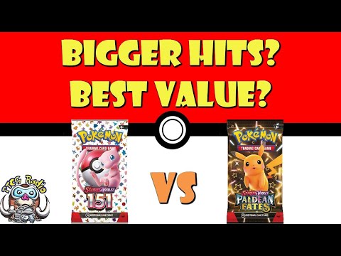 Which Has the Bigger Hits? Paldean Fates vs 151! Which is the Best Value? (Pokémon TCG News)