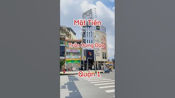 Bán nhà mặt tiền Trần Hưng Đạo phường Cầu Ông Lãnh Quận 1 - sát căn góc Ngã Tư Nguyễn Văn Cừ. #fyb