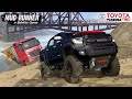 Spintires: MudRunner - 2017 TOYOTA TUNDRA Pulls A Semi Truck Out Of The River