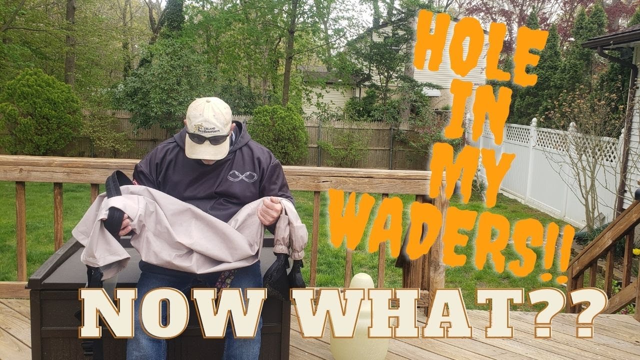 How To Repair Neoprene Waders With Aquaseal FD