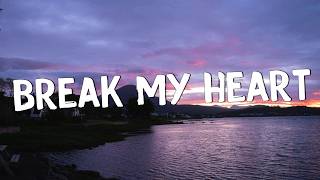 Break My Heart - Dua Lipa (Lyrics) || Levitating, New Rules (Mix Lyrics) screenshot 4