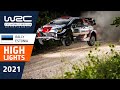 HIGHLIGHTS Stages 10-13 / WRC Rally Estonia 2021