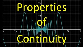 Properties of Continuity