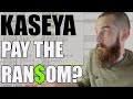 Kaseya Ransomware Attack - 5 Key Insights into this Malware campaign