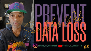 File Backup Tips for New Music Producers | Prevent Data Loss with Donald XL Robertson