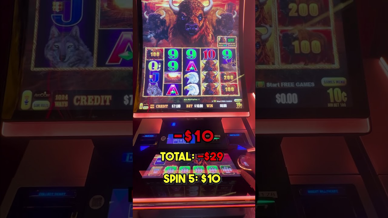 People love this Buffalo game… #Slots #Casino #Slotmachine