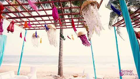 Beach wedding decor  | Ideal beach resort | Beachside decoration | Mahabalipuram
