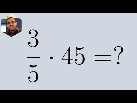 Vídeo: Como Multiplicar Uma Fração Por Um Número Natural