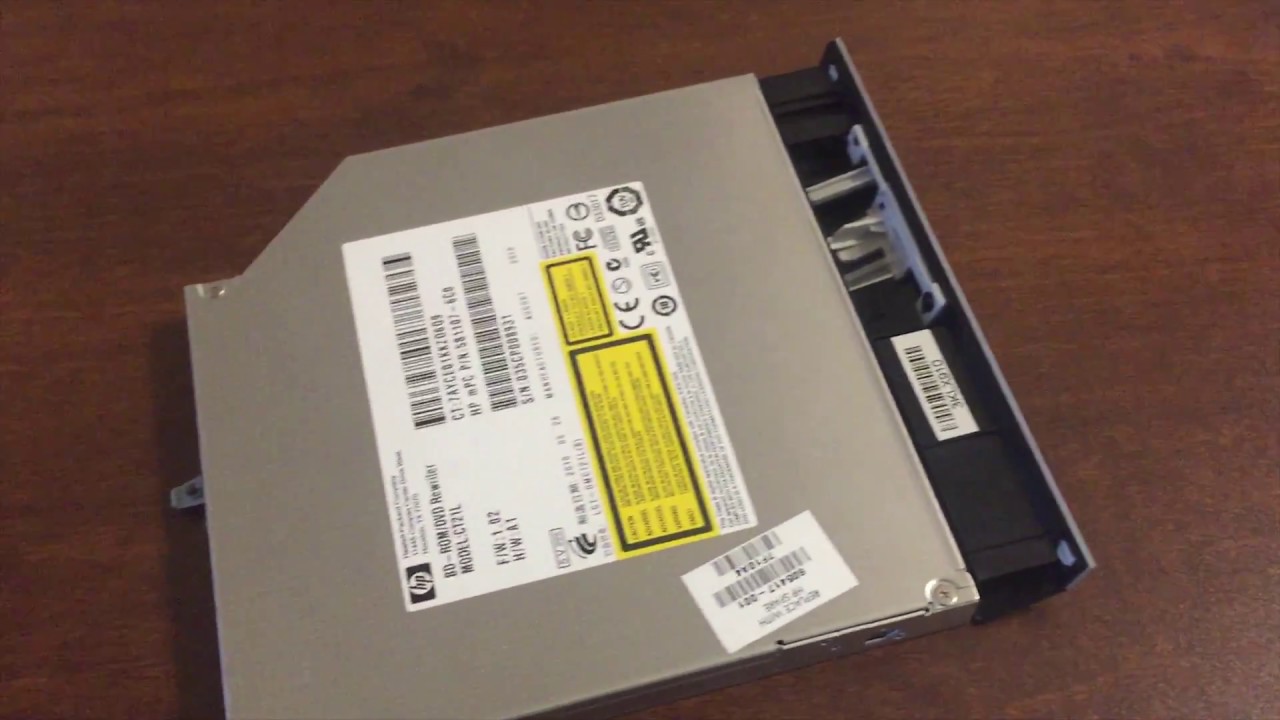 how to install a dvd player in a laptop