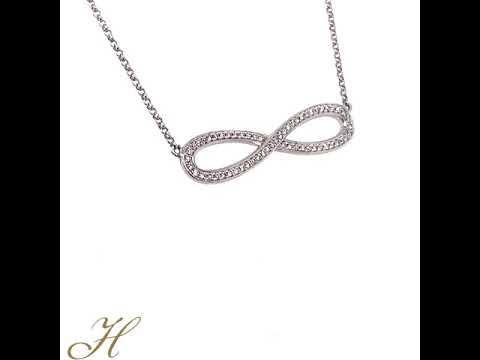 Diamond Infinity Necklace