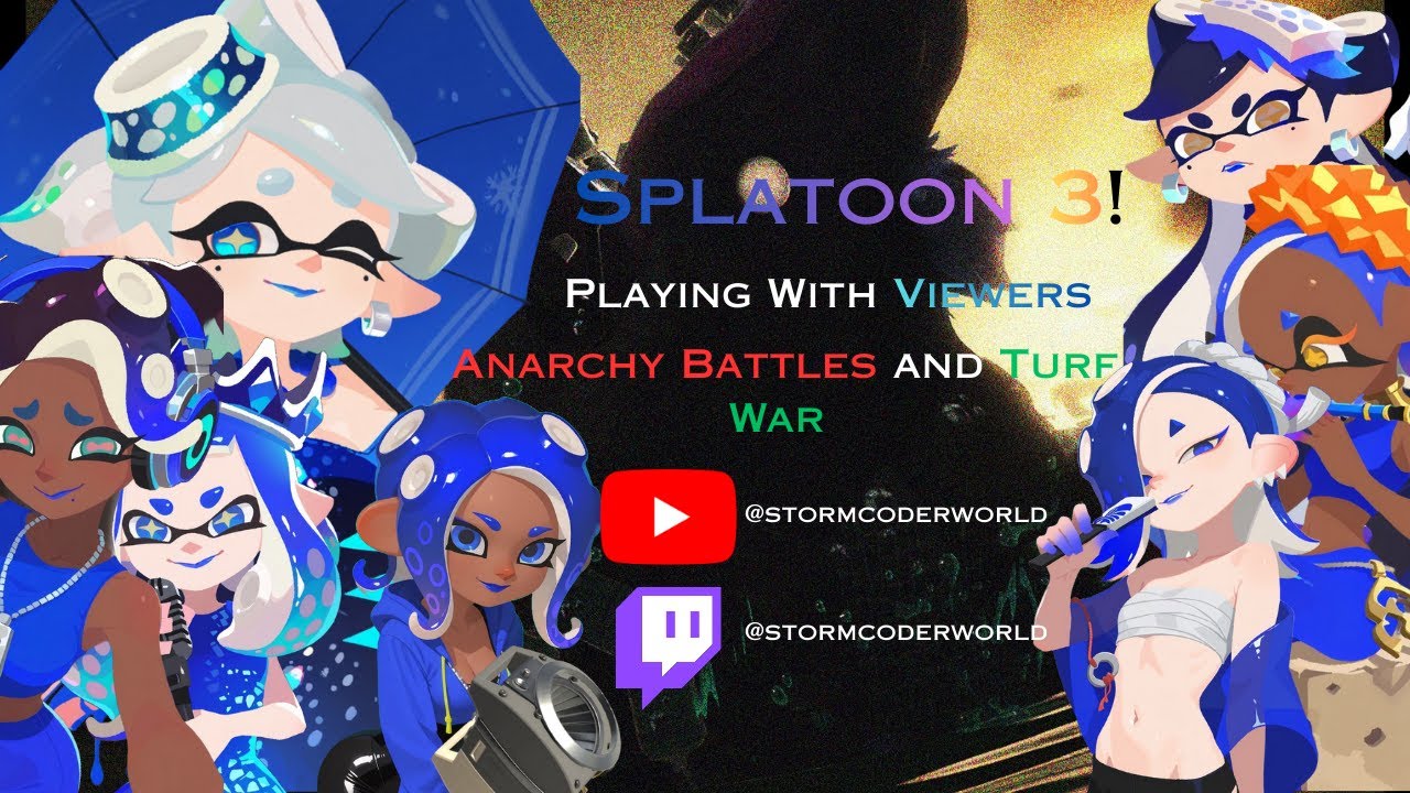 [SC]♾️ Playing with Viewers | Splatoon 3 Live - YouTube