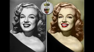 افضل طريقة تلوين الصور بالفوتوشوب | colorize black and white photos in Photoshop tutorials