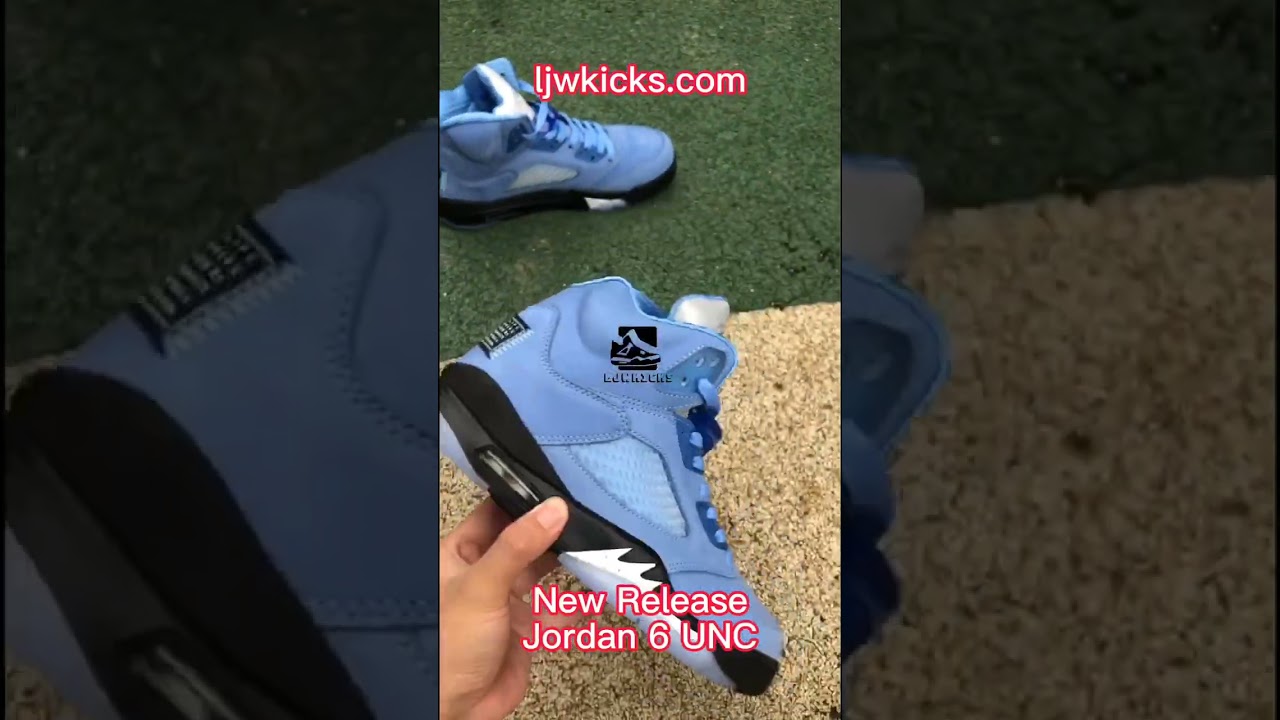 New Release Jordan 5 UNC.