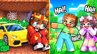 Ich habe so getan, als wäre ich arm, um meine Freunde zu trollen (Minecraft)