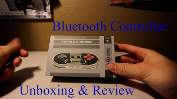 8bitdo NESPro 30 Bluetooth Controller UnBoxing, Setup, and Review