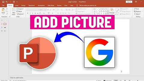 Hoe u een afbeelding van Google in PowerPoint invoegt